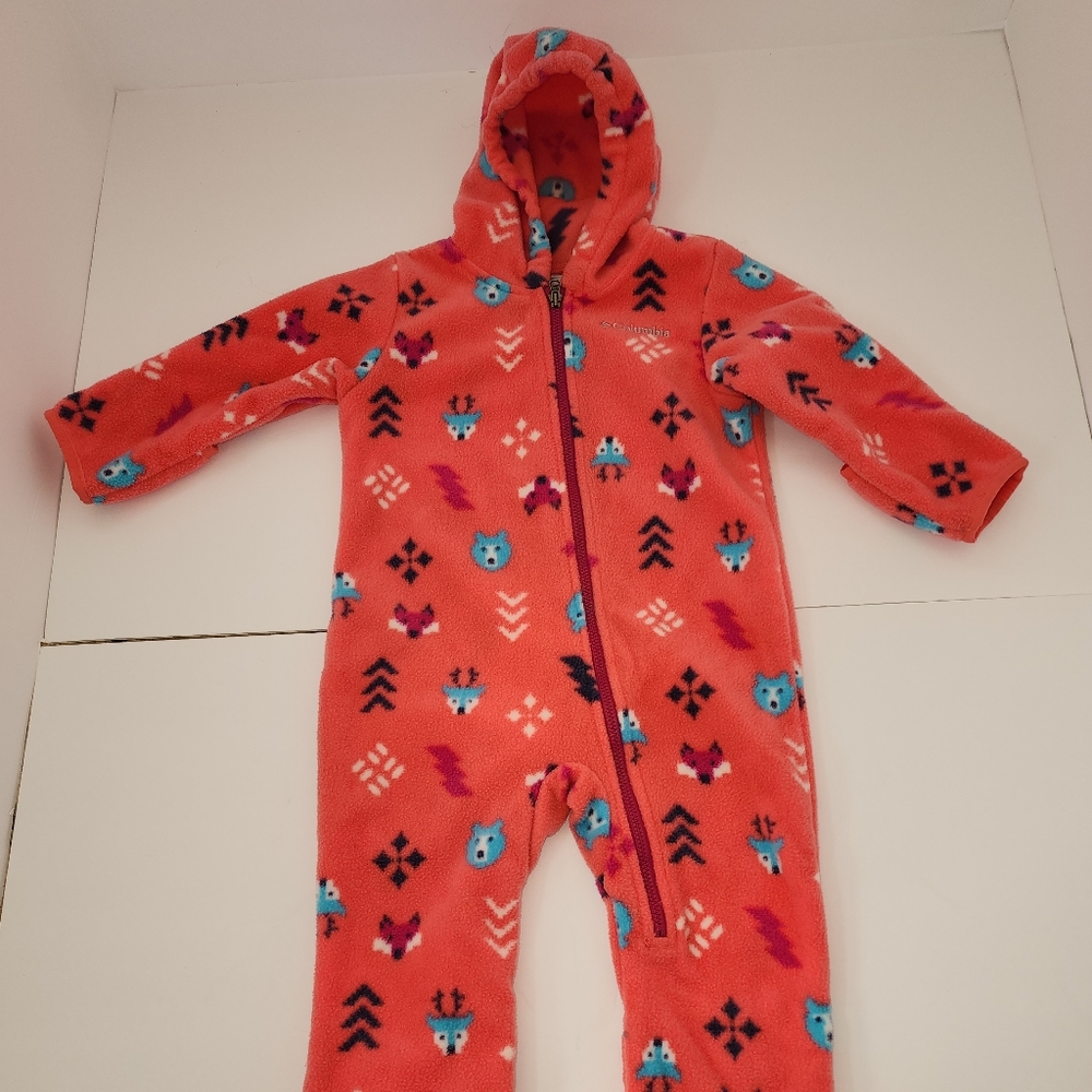 Columbia Polarfleece Infant Baby Bunting 12 - 18 months